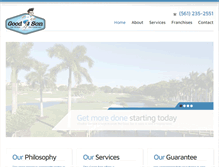 Tablet Screenshot of goodsonhomeservices.com